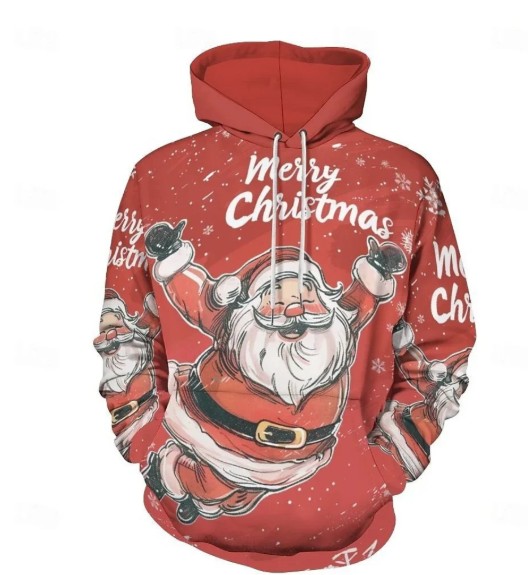 Autumn 3D Printed Men's Hoodie - cas7m