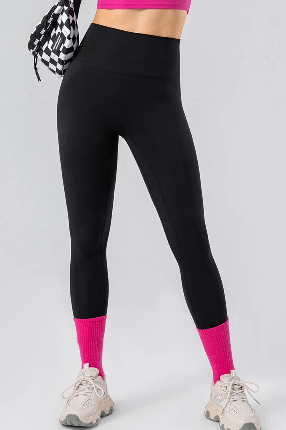 Ultimate Comfort Stretchy Nylon Leggings - cas7m