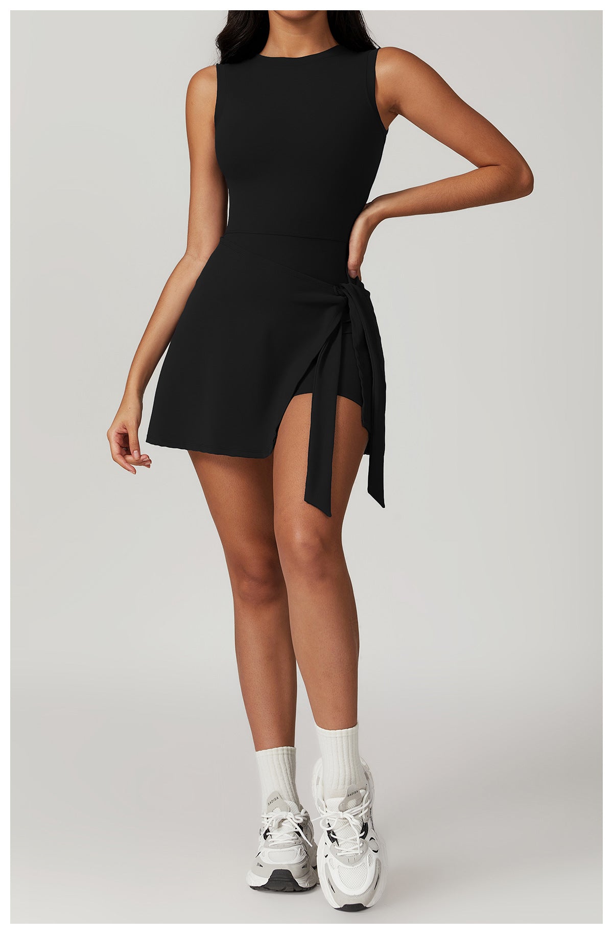 Women Yoga Sexy Sleeveless Sports Romper Yoga Jumpsuits Fitness One Piece Workout Backless Rompers Tank Top Shorts Sportswear - cas7m