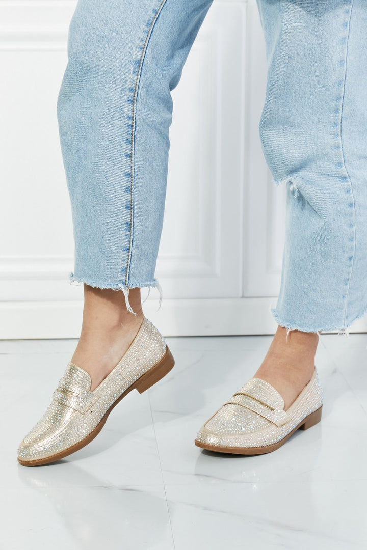 Forever Link Make It Shine Rhinestone Loafers - cas7m
