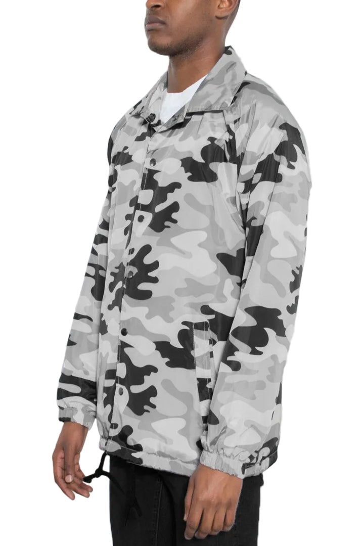 CAMO COACHS JACKET - cas7m