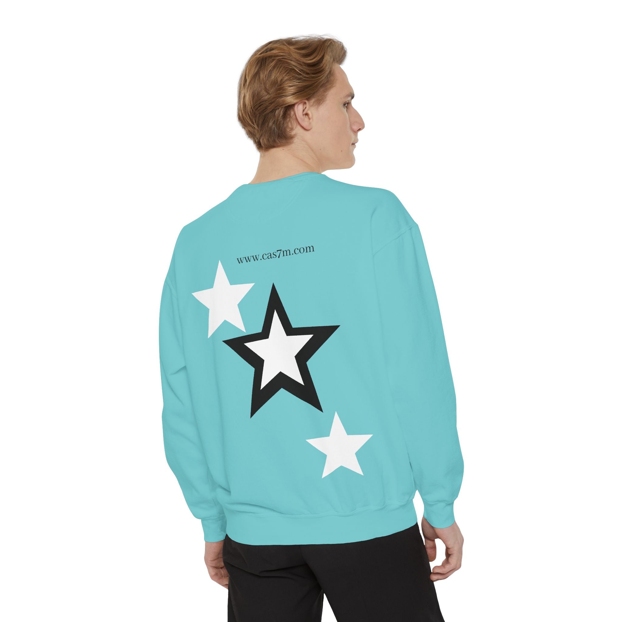 Unisex Garment-Dyed Sweatshirt - cas7m