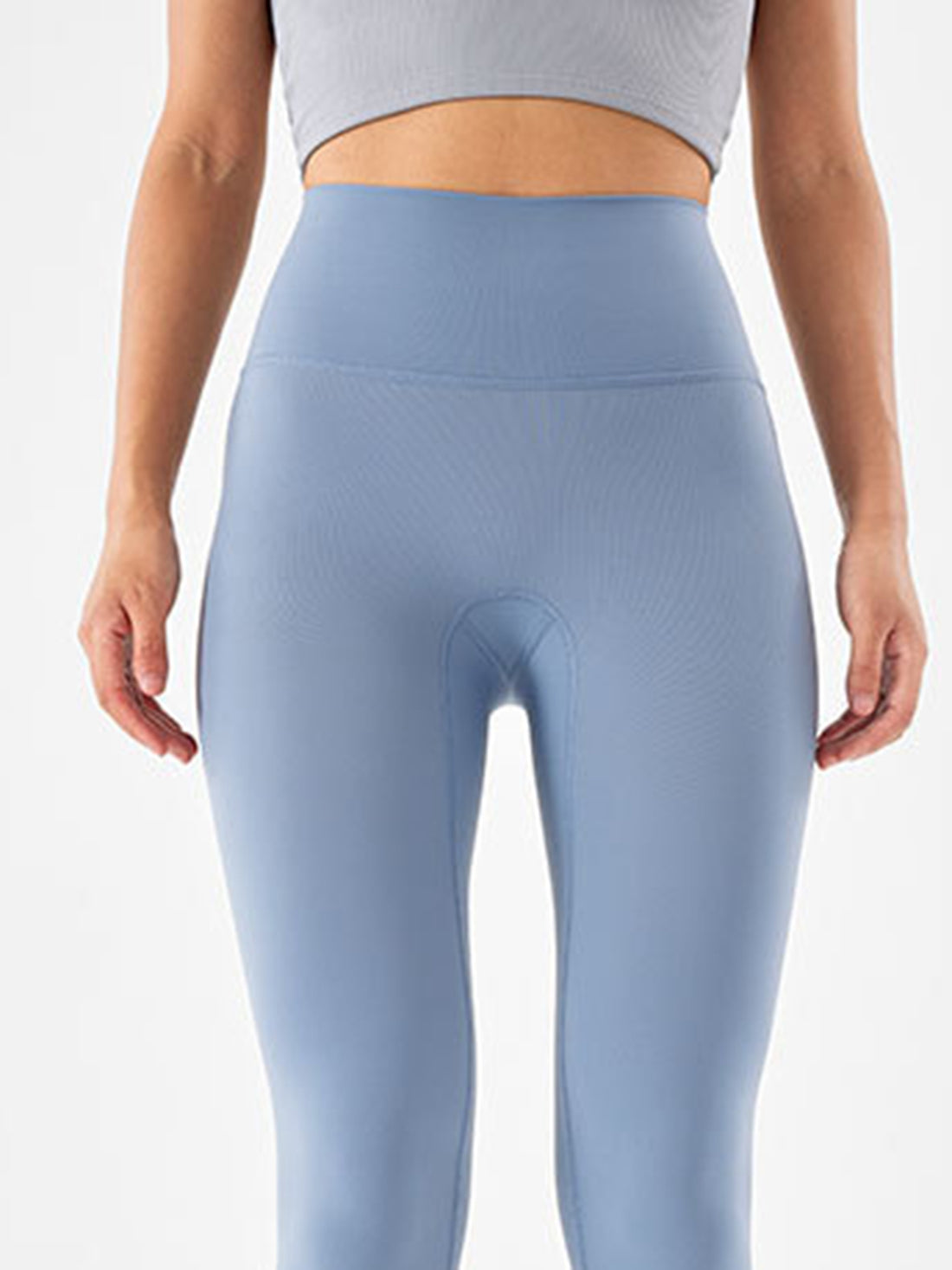Wide Waistband Sports Leggings - cas7m