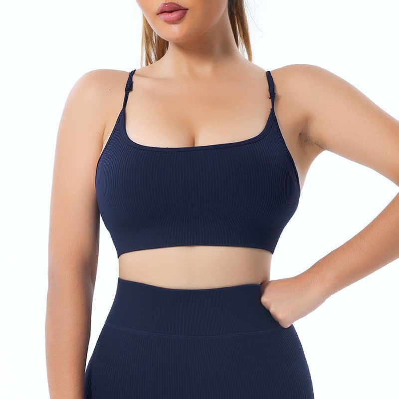 Seamless Yoga Set with Long Sleeve Top and Pants - cas7m