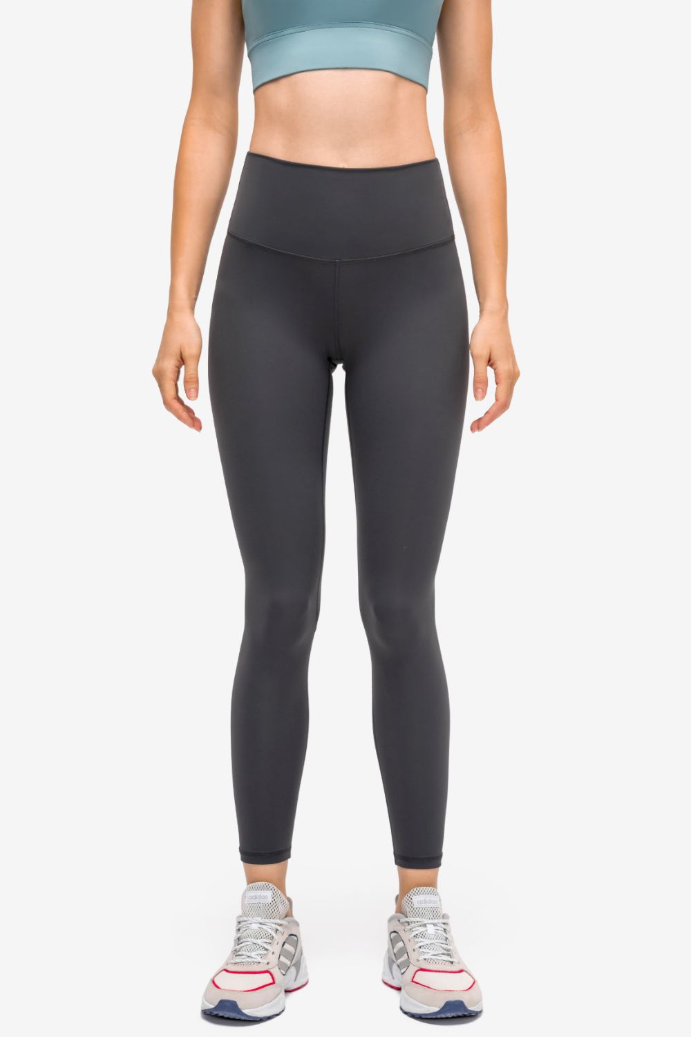 SlimFit High-Rise Butt Lift Leggings with Invisible Pocket - cas7m