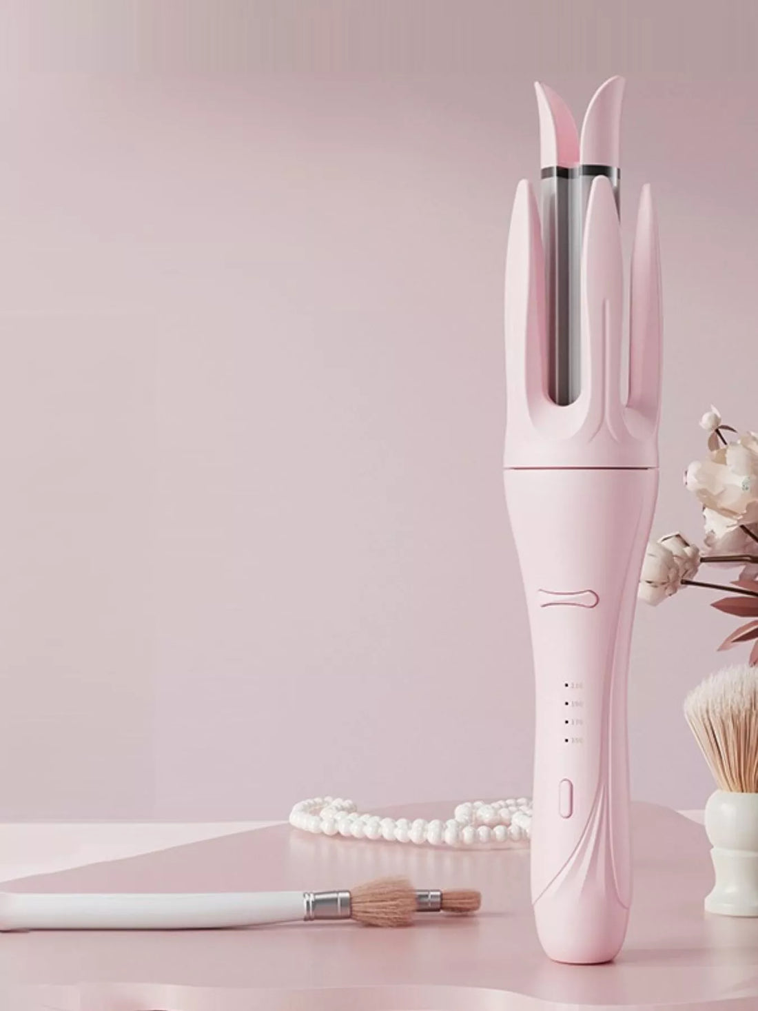 Automatic Ceramic Rotating Curling Iron: Salon-Quality Curls at Home - cas7m