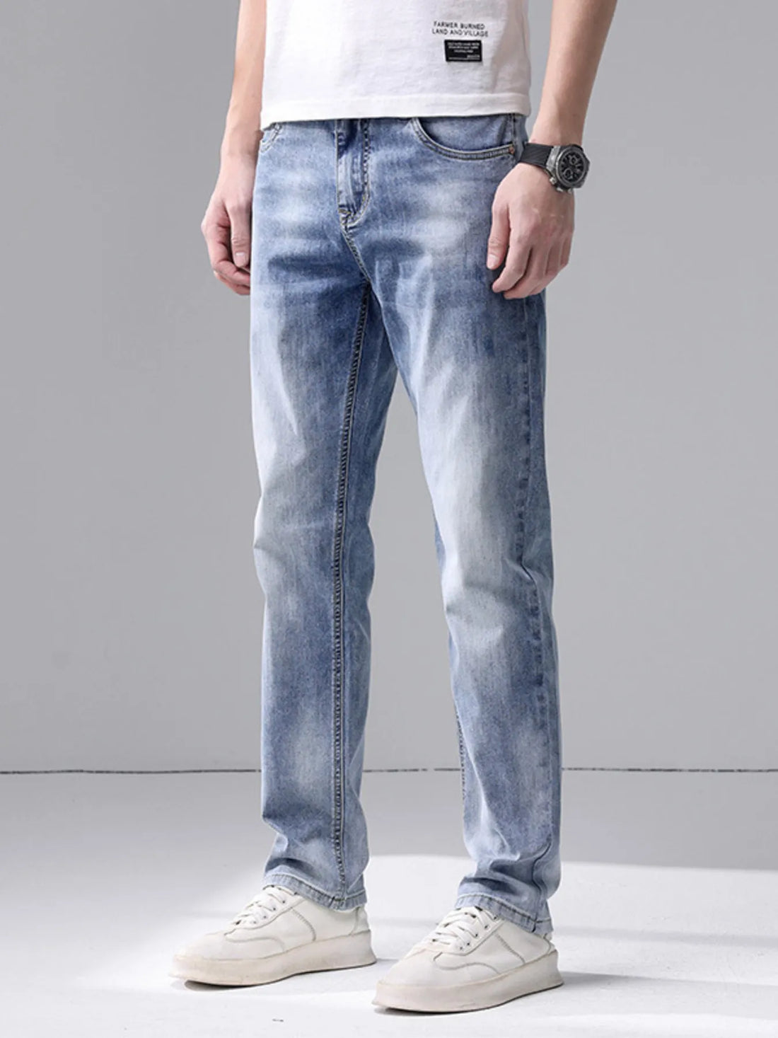 Men's Slim Fit Jeans - cas7m