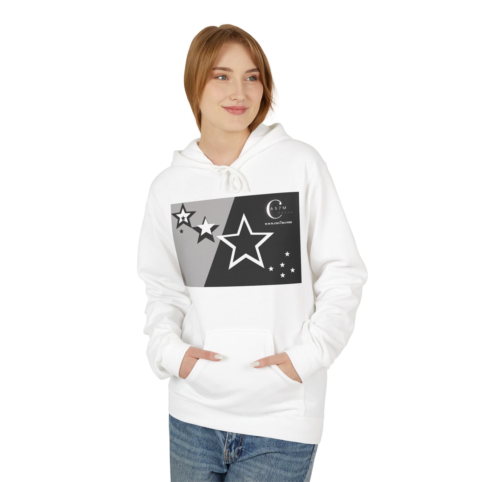 Unisex Midweight Softstyle Fleece Hoodie - cas7m