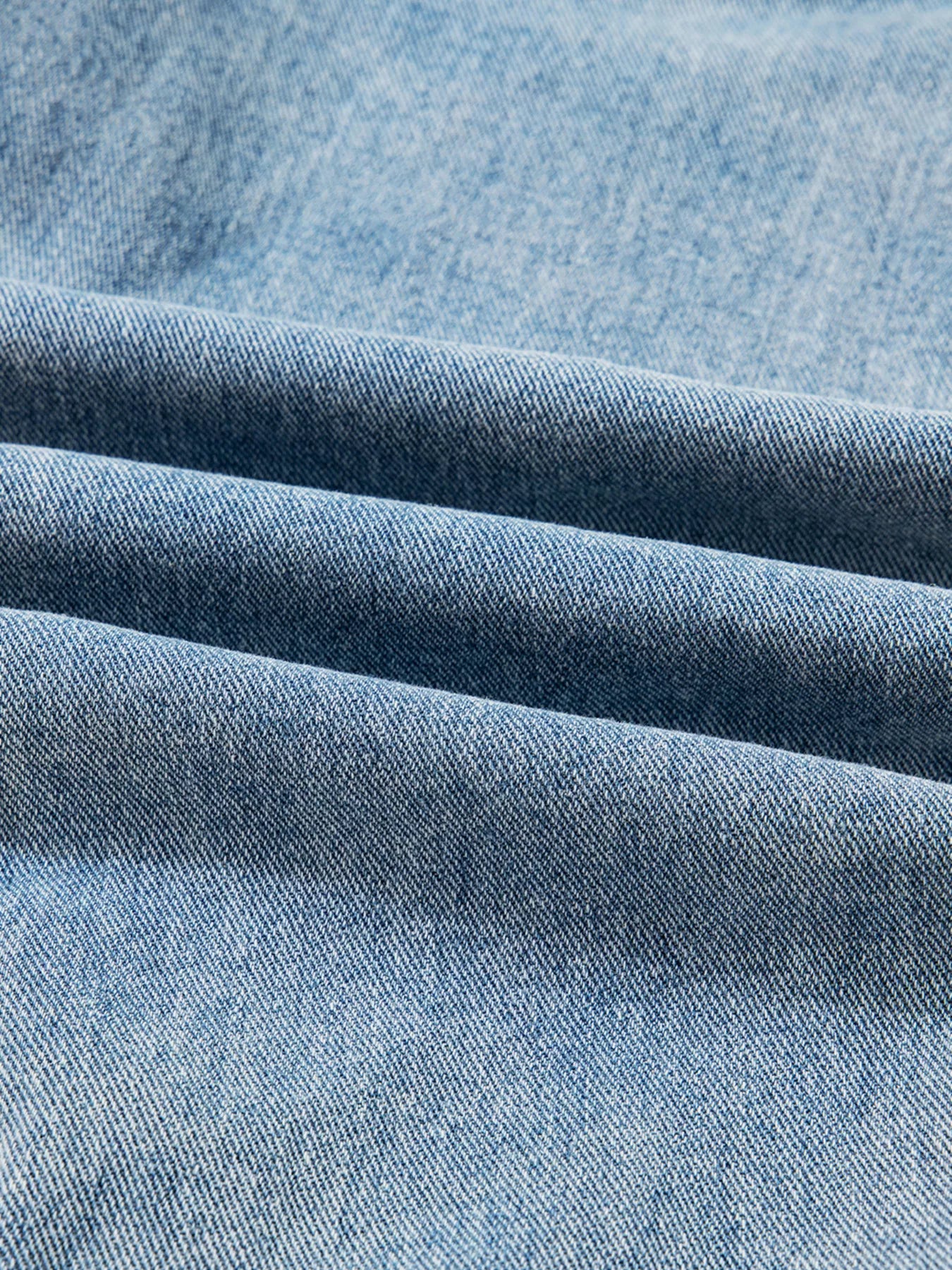 Patched Pockets Side Tie Denim Jacket - cas7m