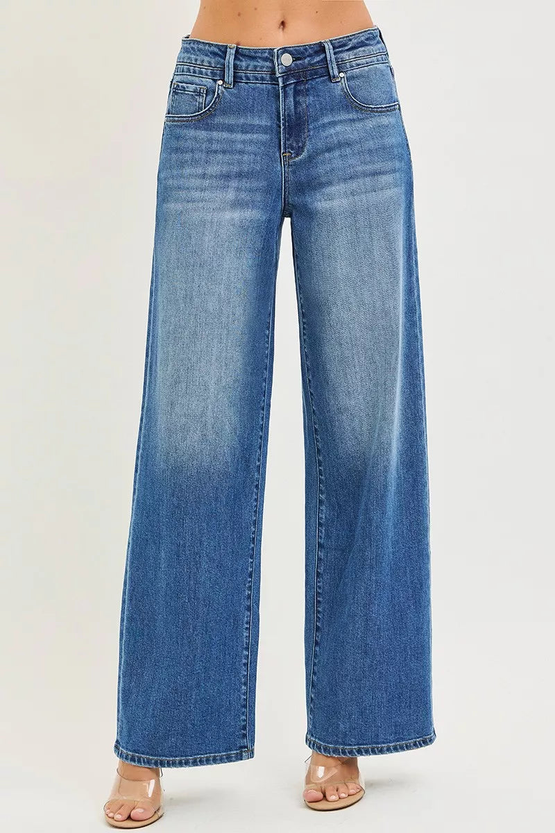 RISEN Slouchy Baggy Jeans with Pockets - cas7m