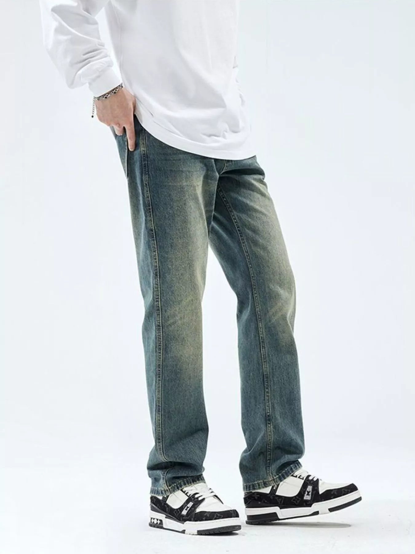 Men's Slim Fit Jeans - cas7m