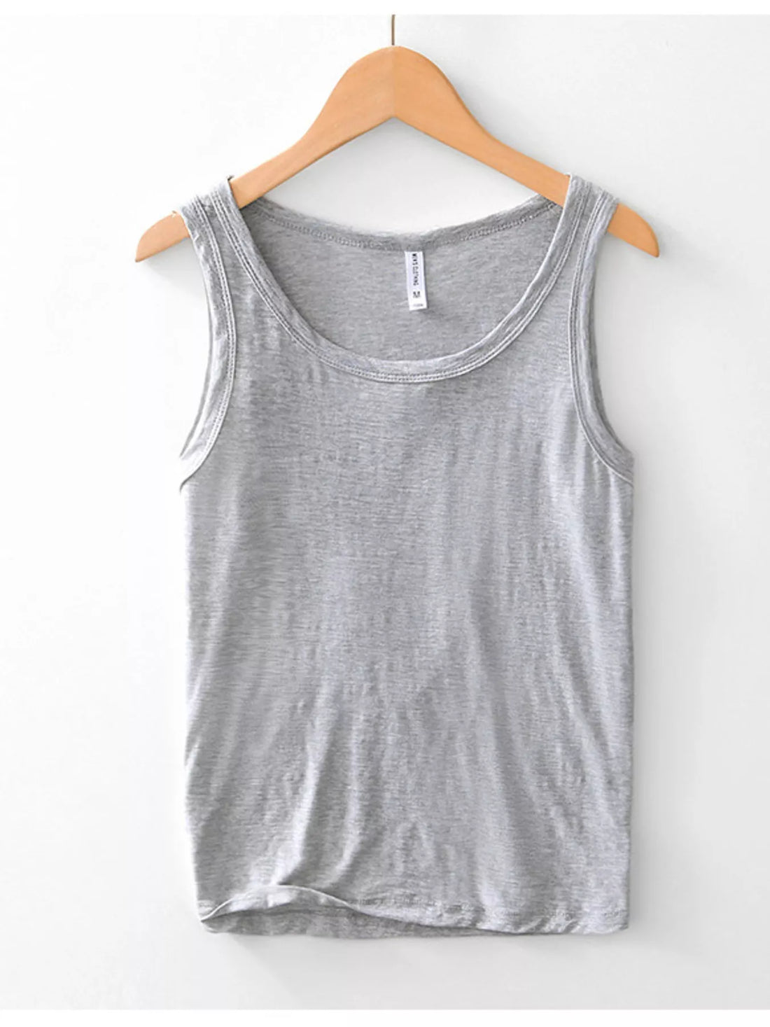 Men's Plus Size Essential Soft Cotton Tank Top - cas7m