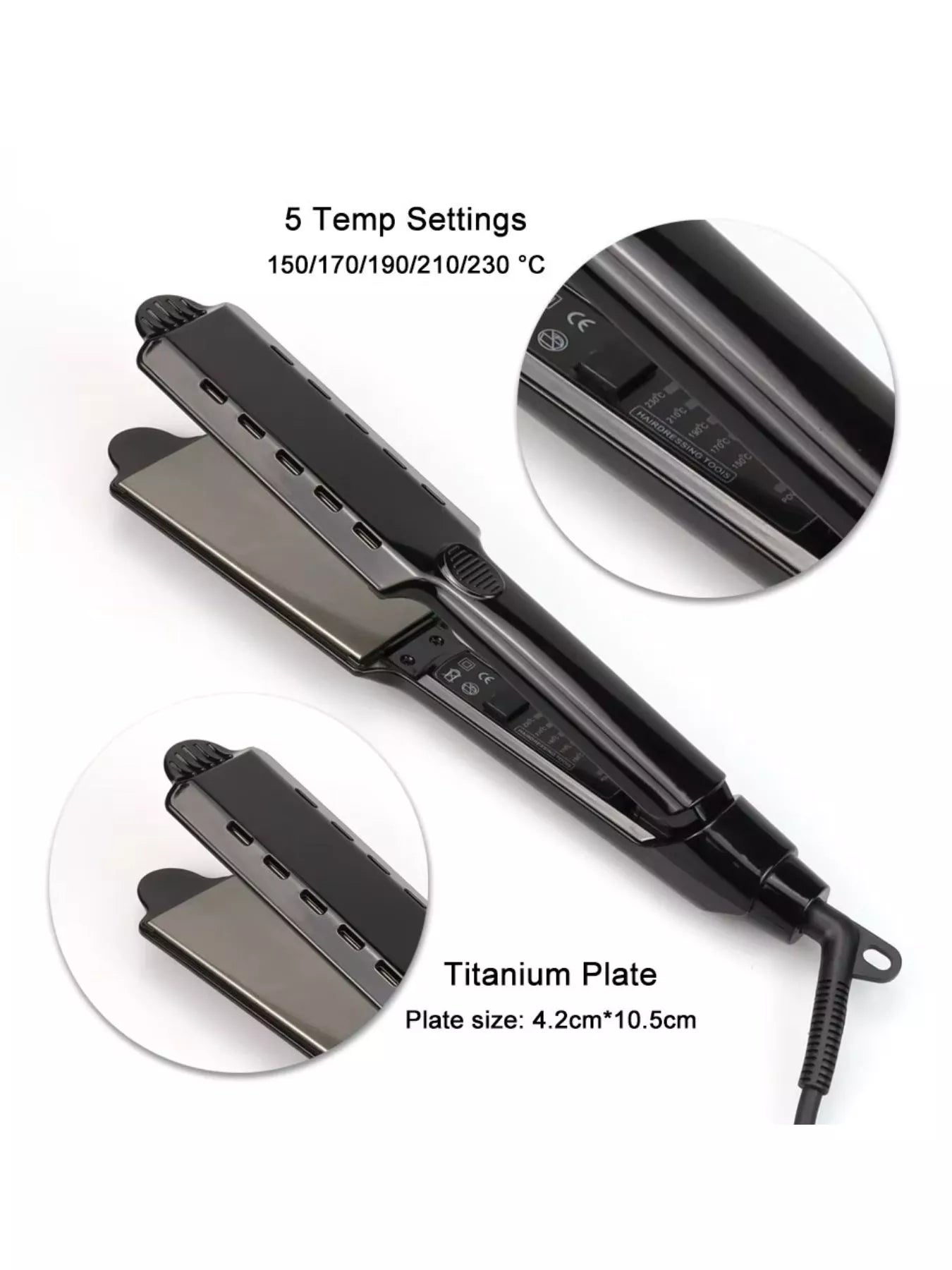 Fast Heating Hair Straightener - cas7m