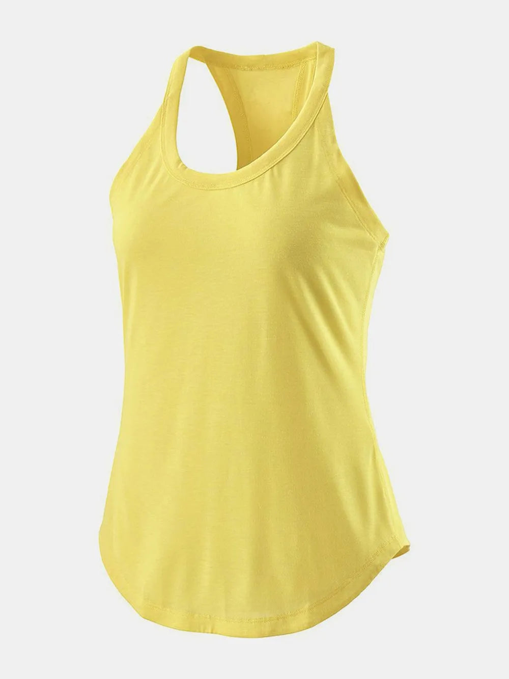 Scoop Neck Active Tank - cas7m
