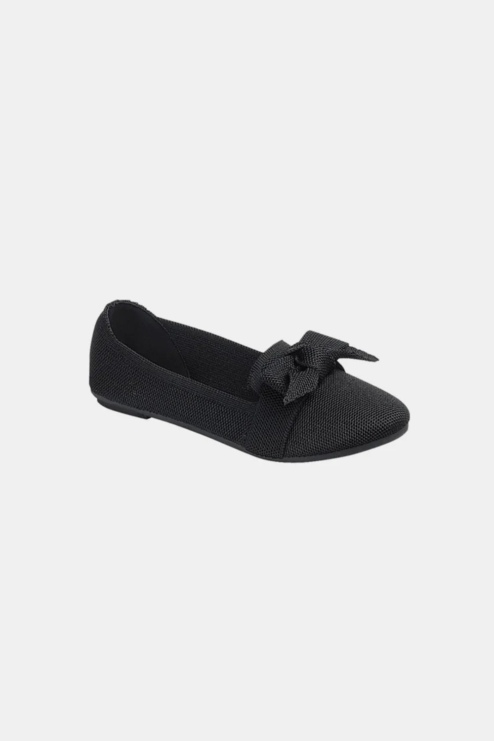 Forever Link Bow Tie Slip On Ballet Flats - cas7m