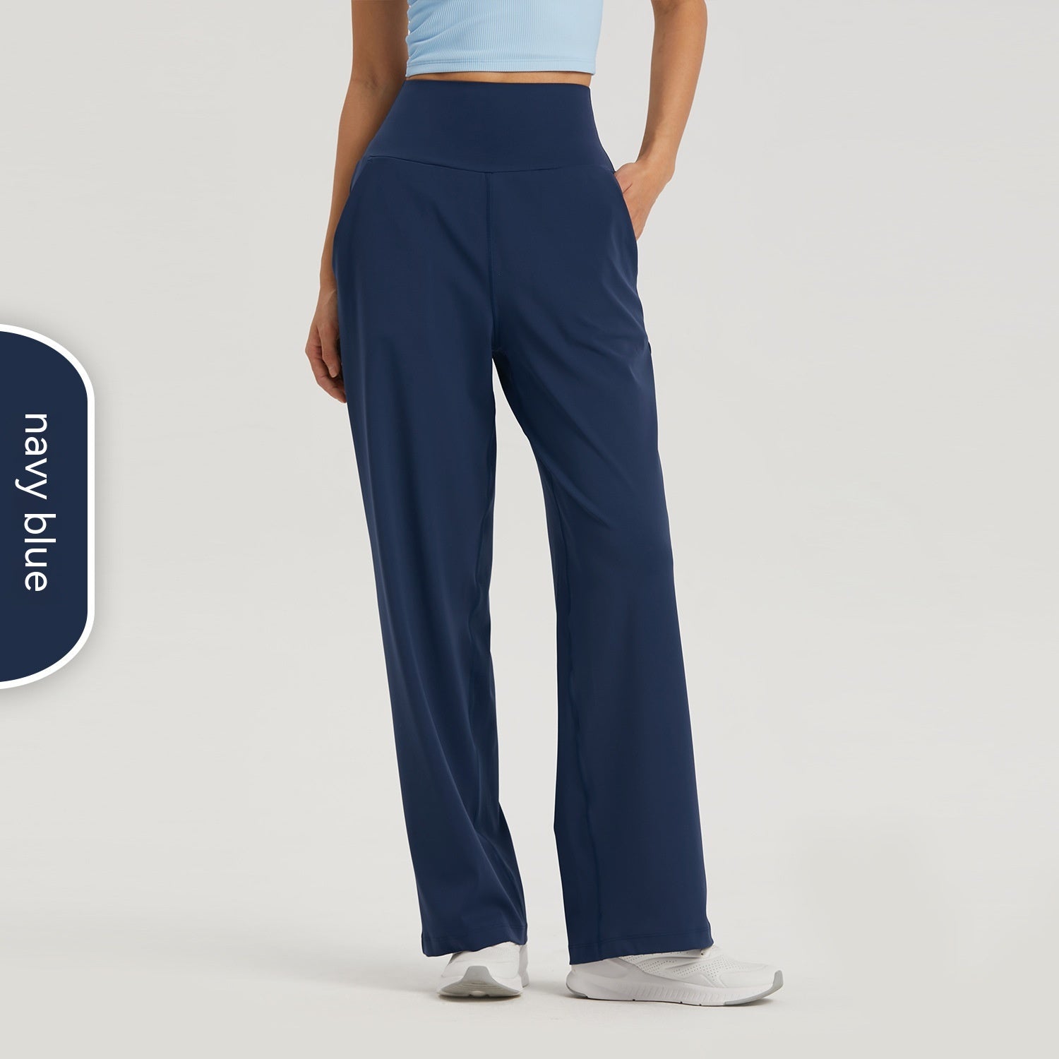 High Waist Wide-Leg Yoga Sports Pants
