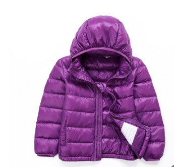 Children's lightweight down jacket - cas7m