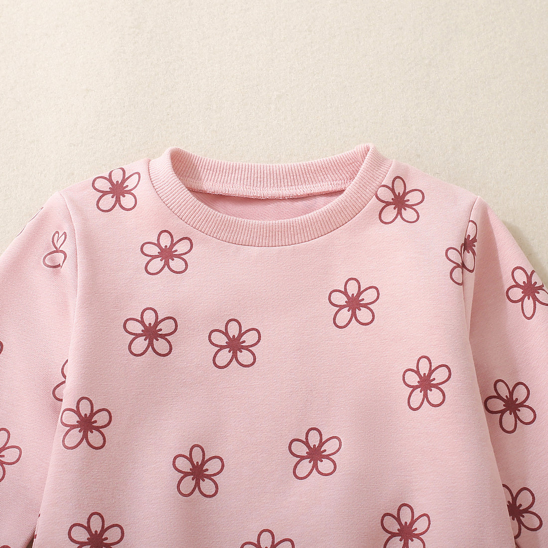Baby And Toddler Long-sleeve Floral Set - cas7m
