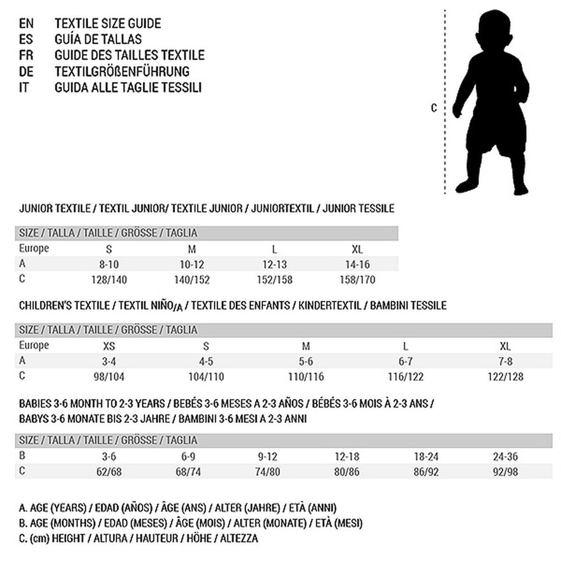 Children’s Sports Shorts Nike Black - cas7m