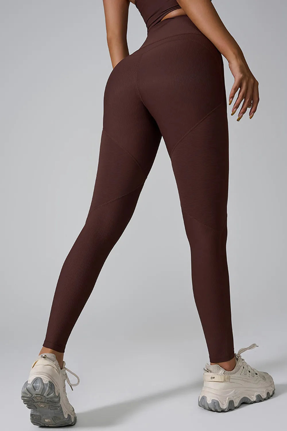 Ultra-Stretch Nylon-Spandex Leggings: Comfort Meets Style - cas7m