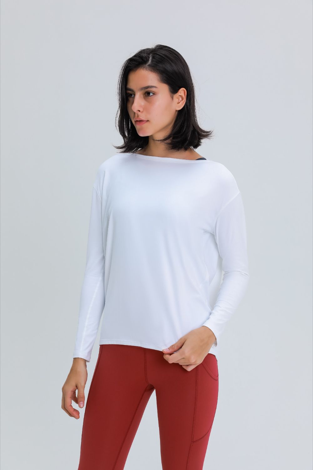 Millennia Loose Fit Active Top - cas7m