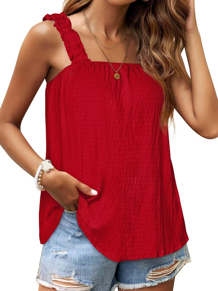 Square Neck Tank Top - cas7m
