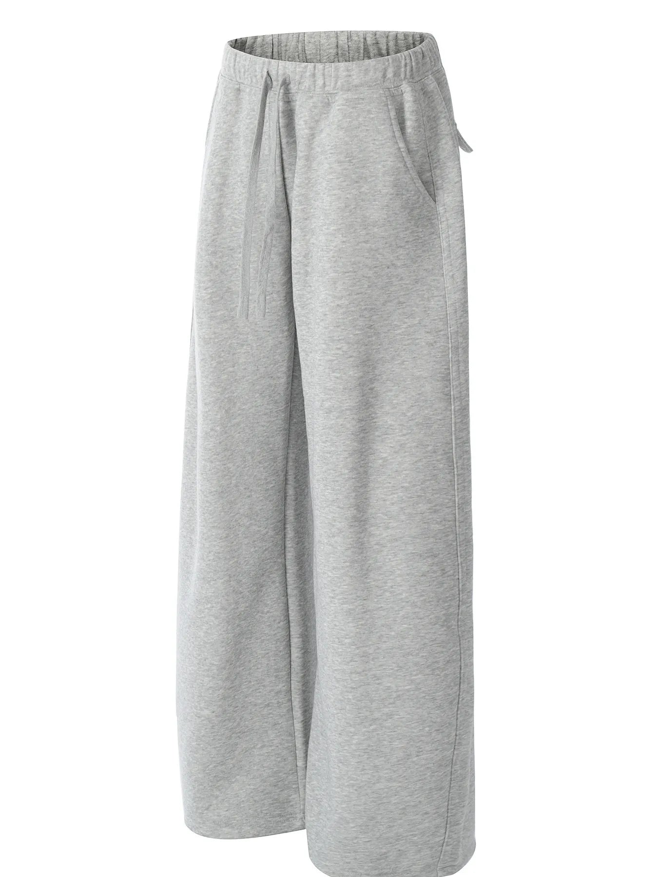 Men's Wide Leg Drawstring Sweatpants - cas7m