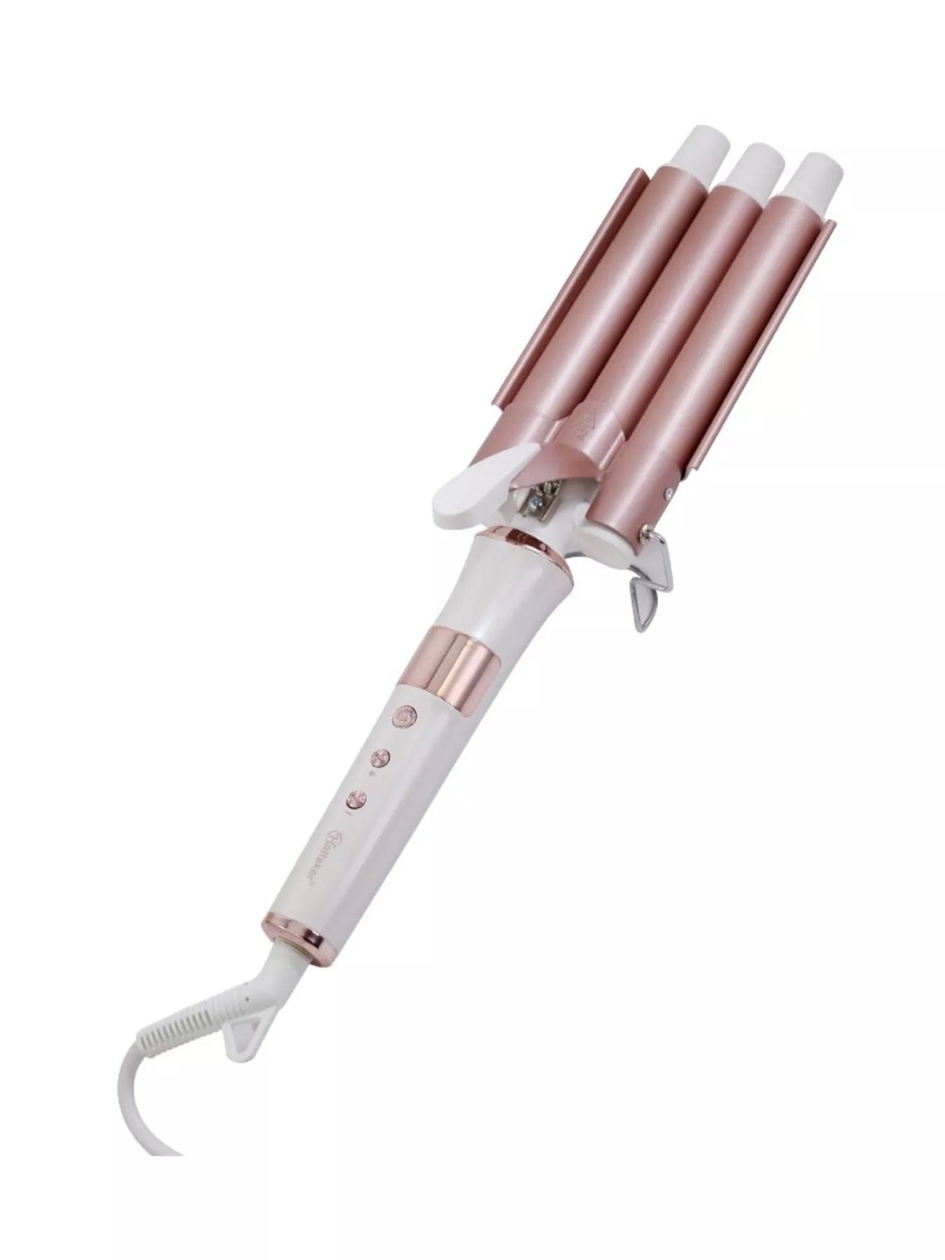 Effortless Glam Wave 3-Barrel Curling Iron - cas7m