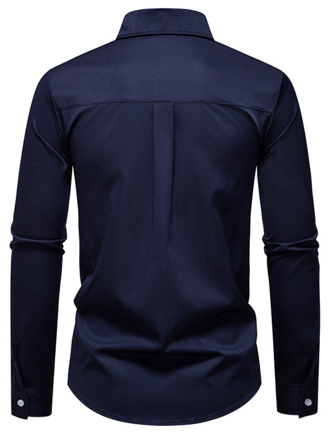 Men's Button Up Long Sleeve Shirt - cas7m