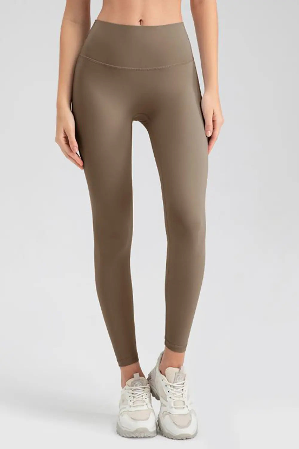 Wide Waistband Sport Leggings - cas7m
