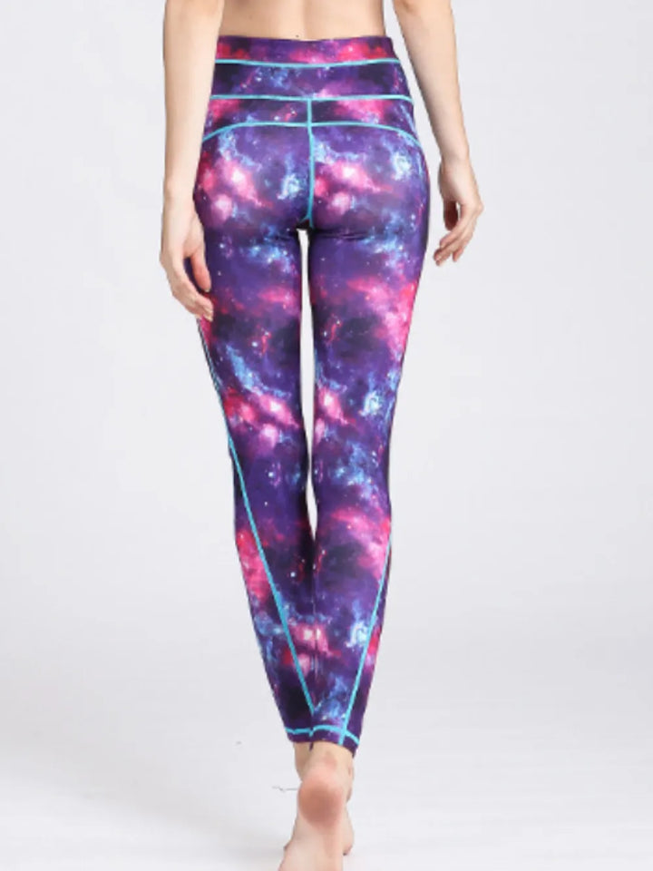 Ultra-Stretch Basic Yoga Pants - Polyester Spandex Blend - cas7m