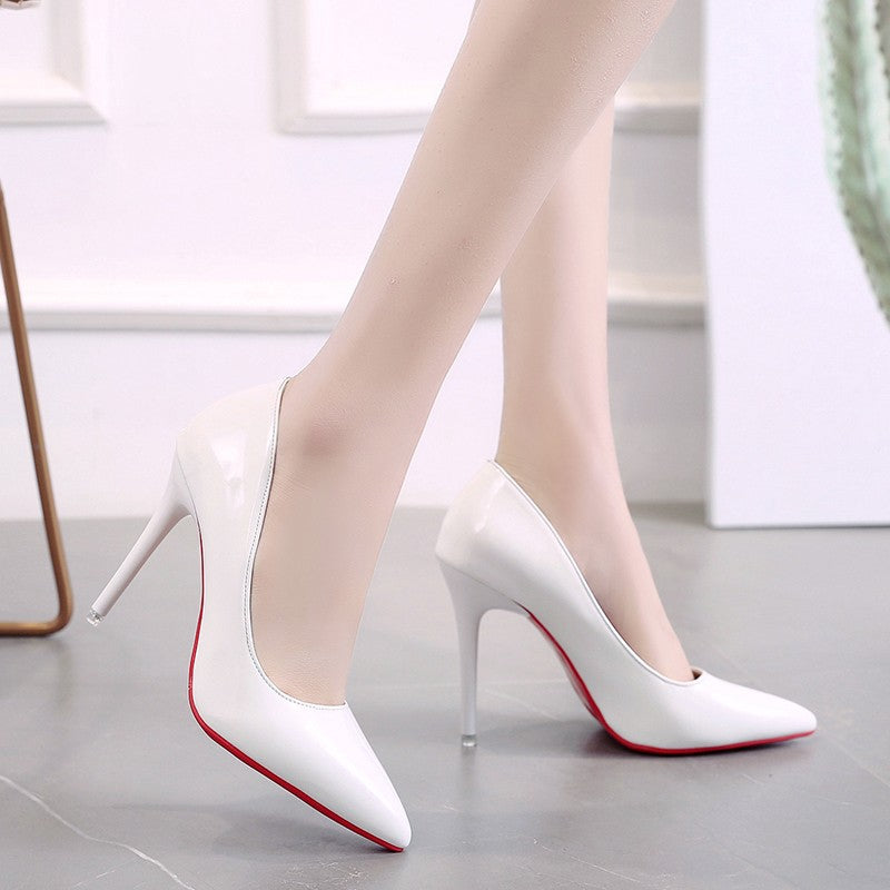 2020 Spring New Women's Pointed Toe High Heels
