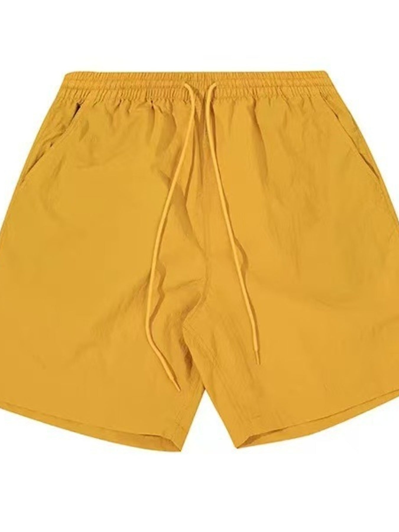Men's Plus Size Casual Elastic Waist Lightweight Shorts - cas7m
