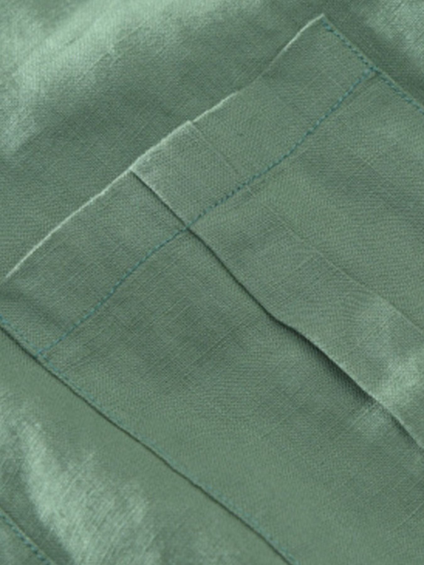 Men's Plus Size Button Detail Short Sleeve Shirt - cas7m