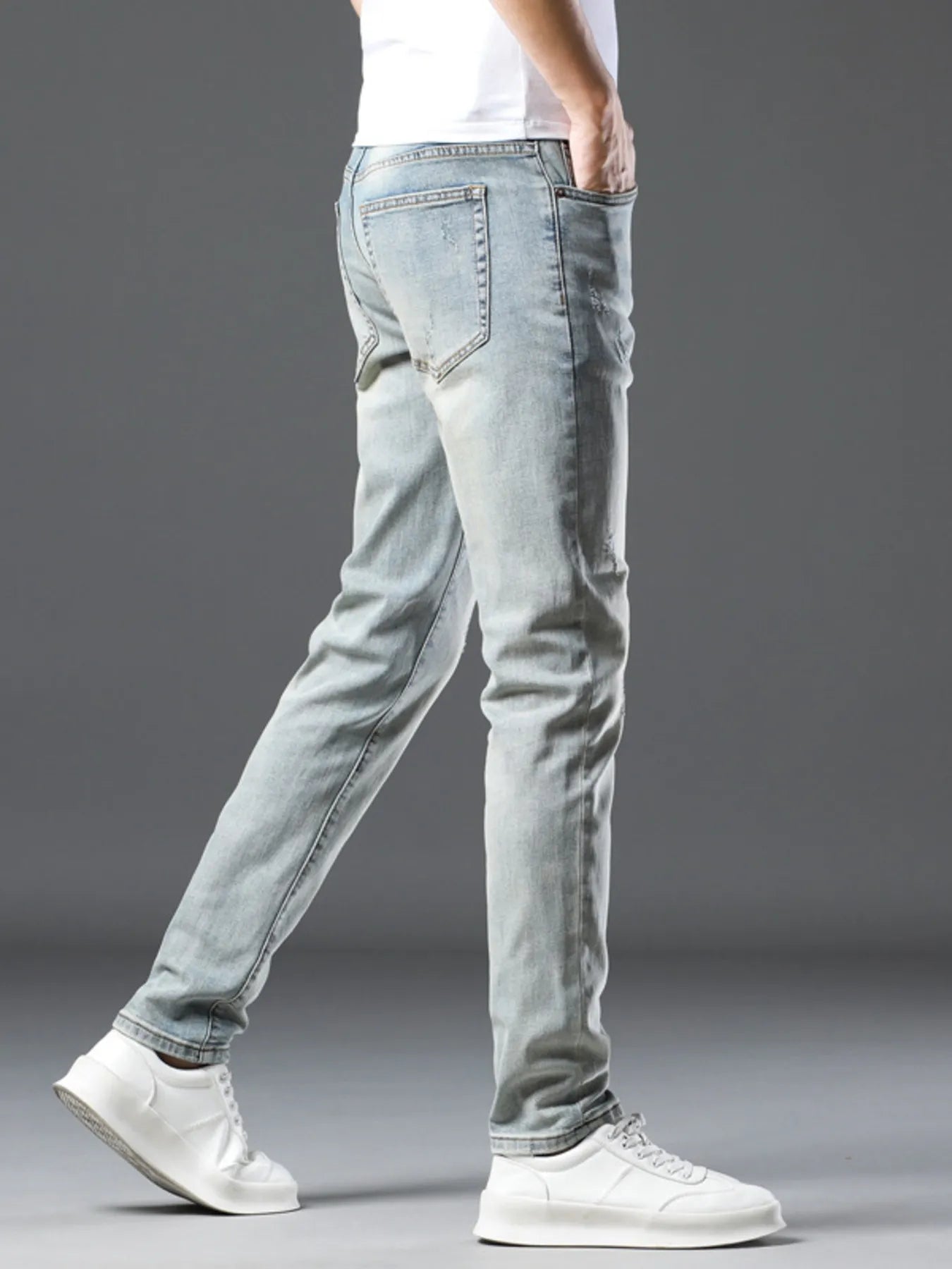 Men's Wash Slim Fit Jeans - cas7m