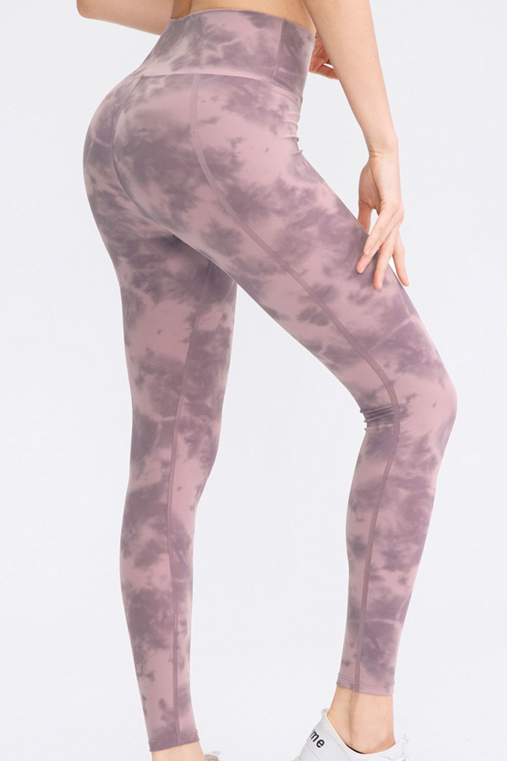 Wide Waistband Slim Fit Long Sports Pants - cas7m