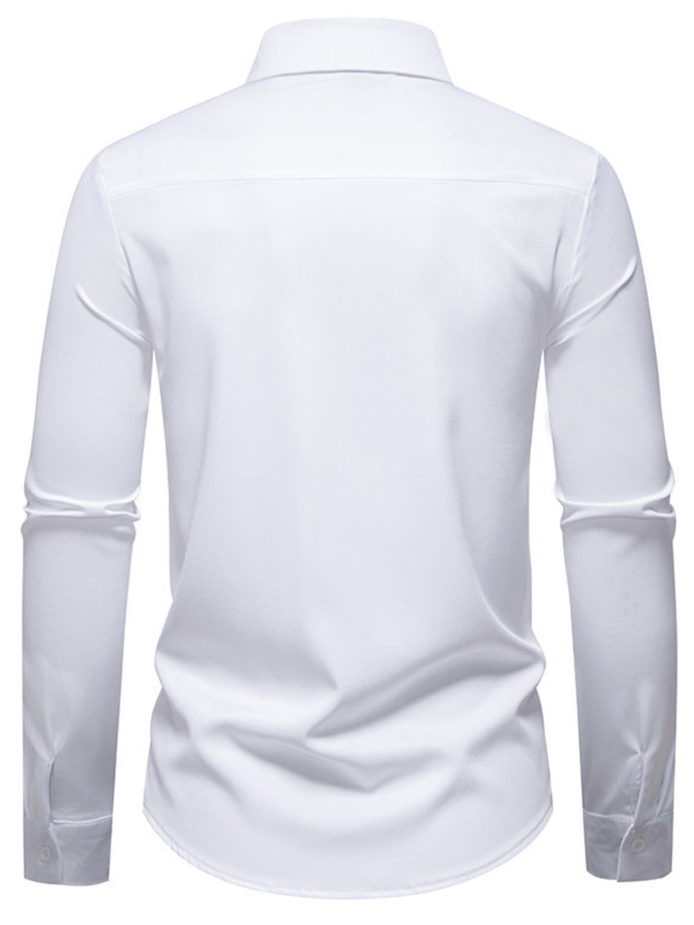 Men's Button Up Long Sleeve Shirt - cas7m