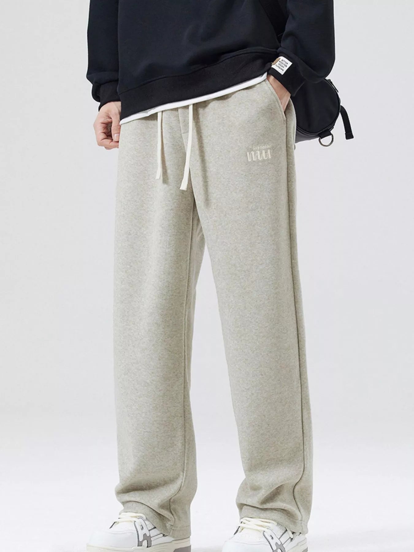 Men's Full Size Casual Loose Fit Sweatpants Plus Size - cas7m