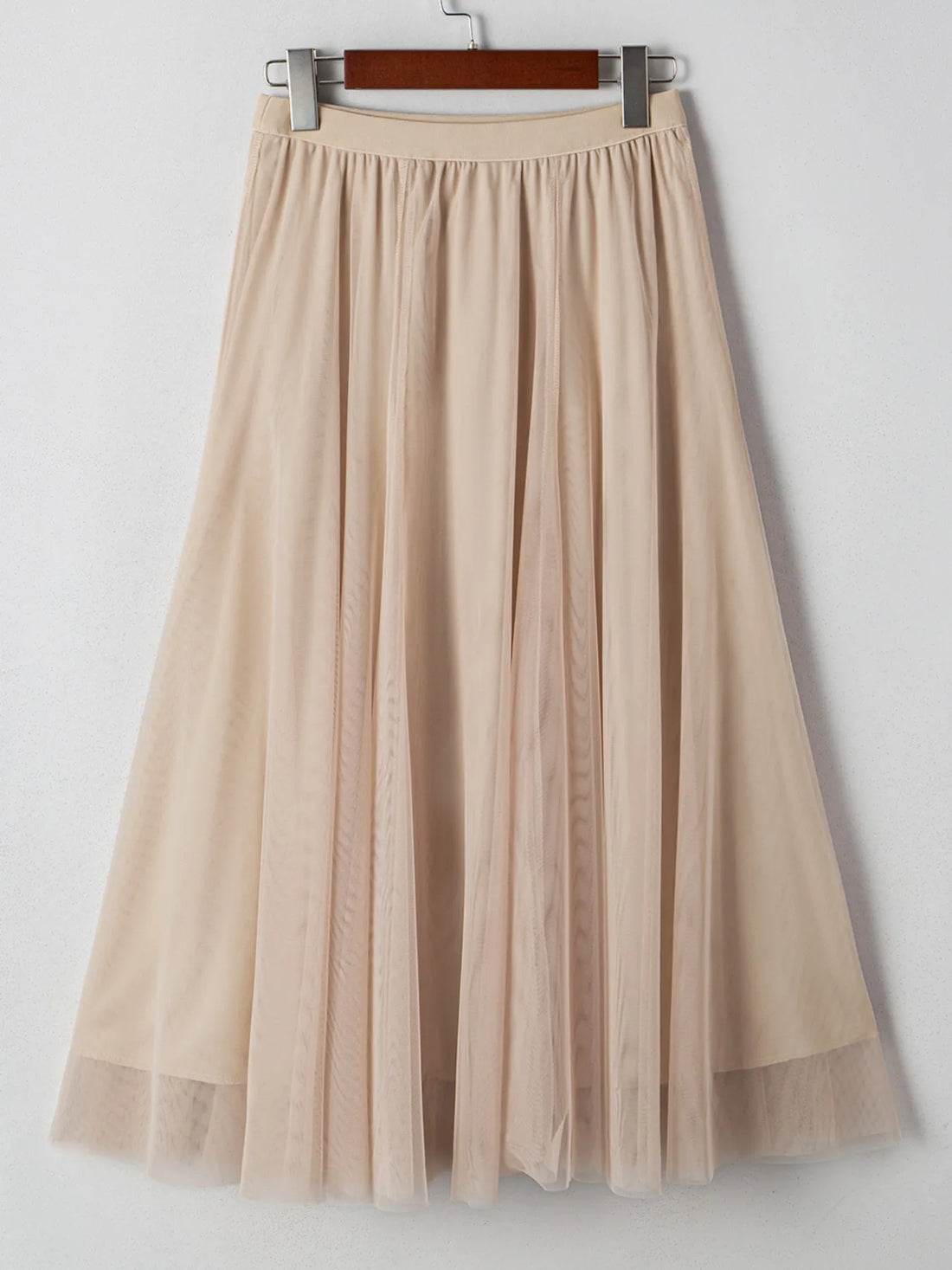High-Waisted Midi Skirt - cas7m
