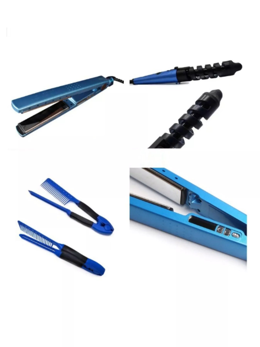 Rapid Heat Salon Curling Iron - Versatile Hair Styling Tool - cas7m