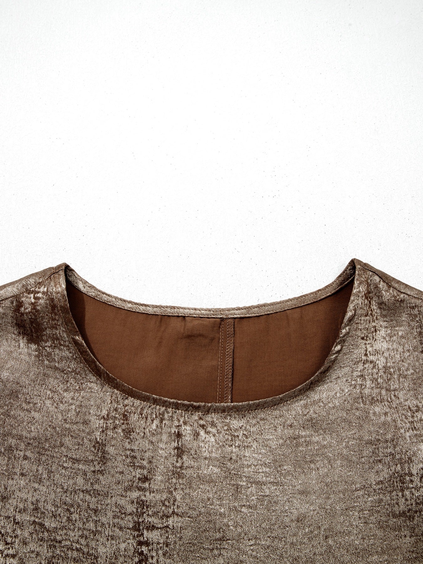 Ruffled Round Neck Tank - cas7m