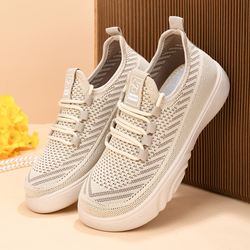 Stylish And Comfortable Fly Knit Mesh Shoes - cas7m