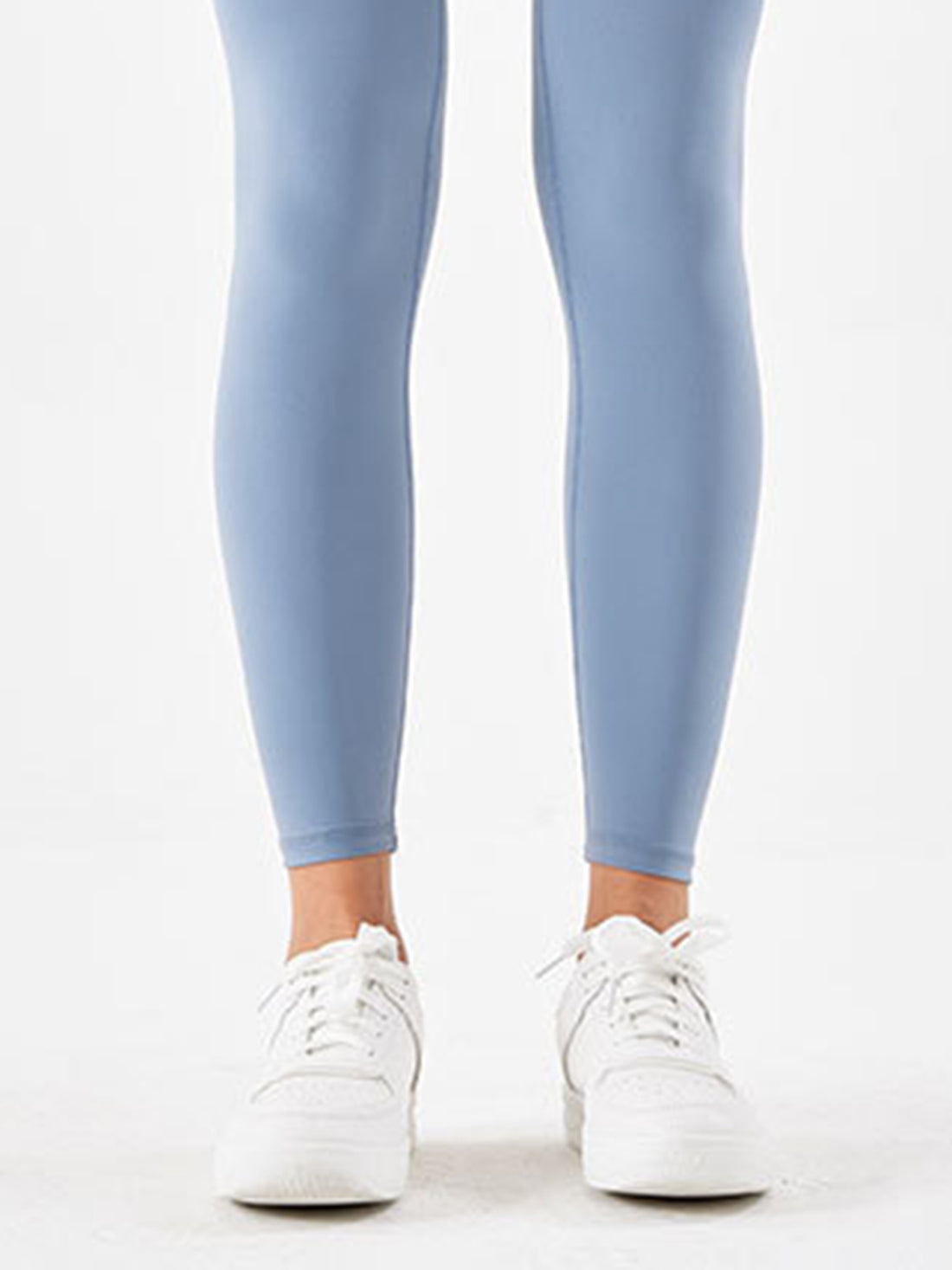Wide Waistband Sports Leggings - cas7m