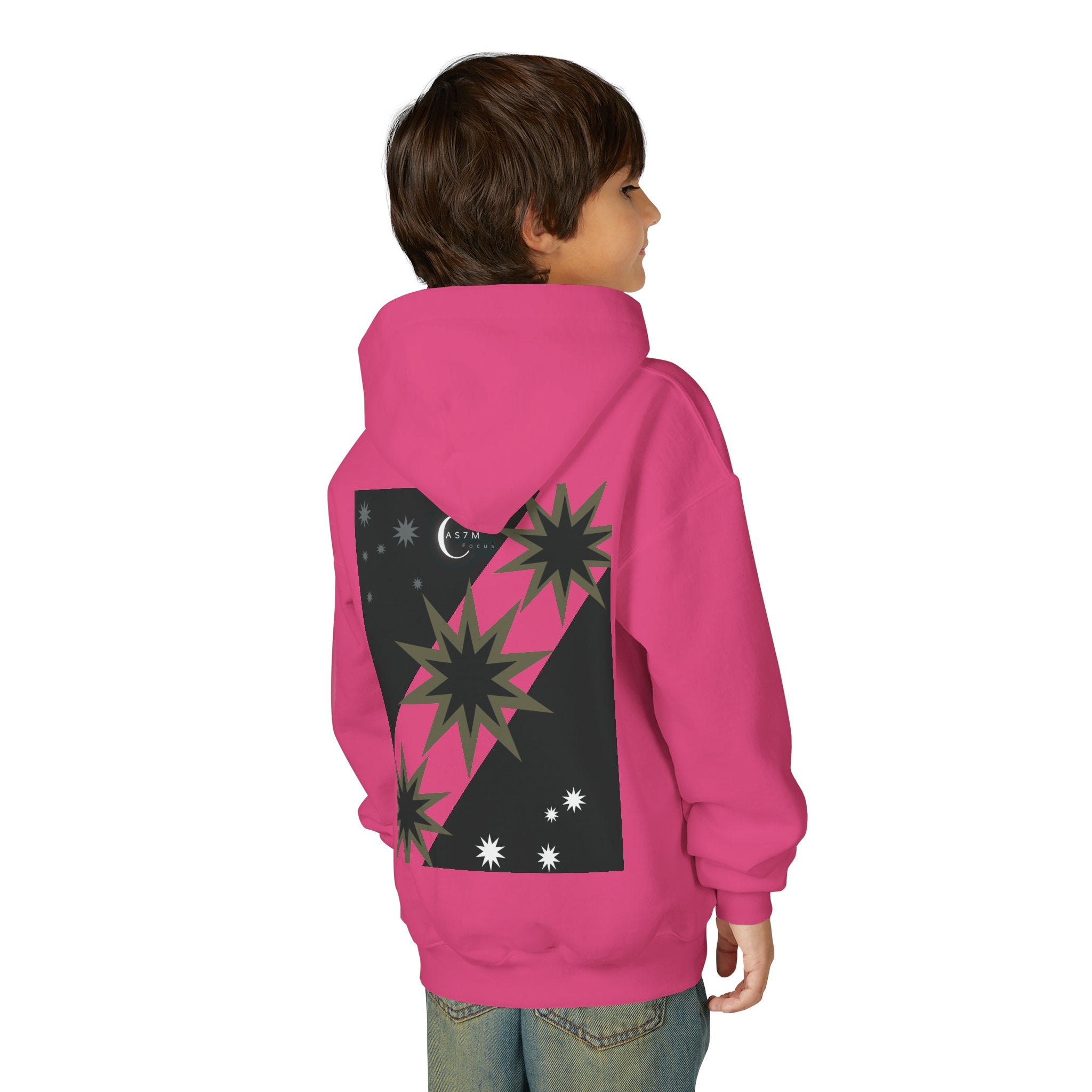 Youth Heavy Blend Hooded Sweatshirt - cas7m