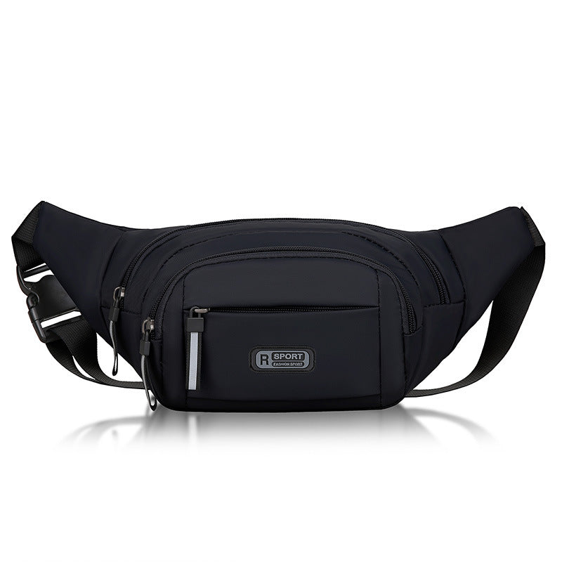 Men's Multifunctional Waist Bag Wear-resistant Waterproof Crossbody Bags - cas7m