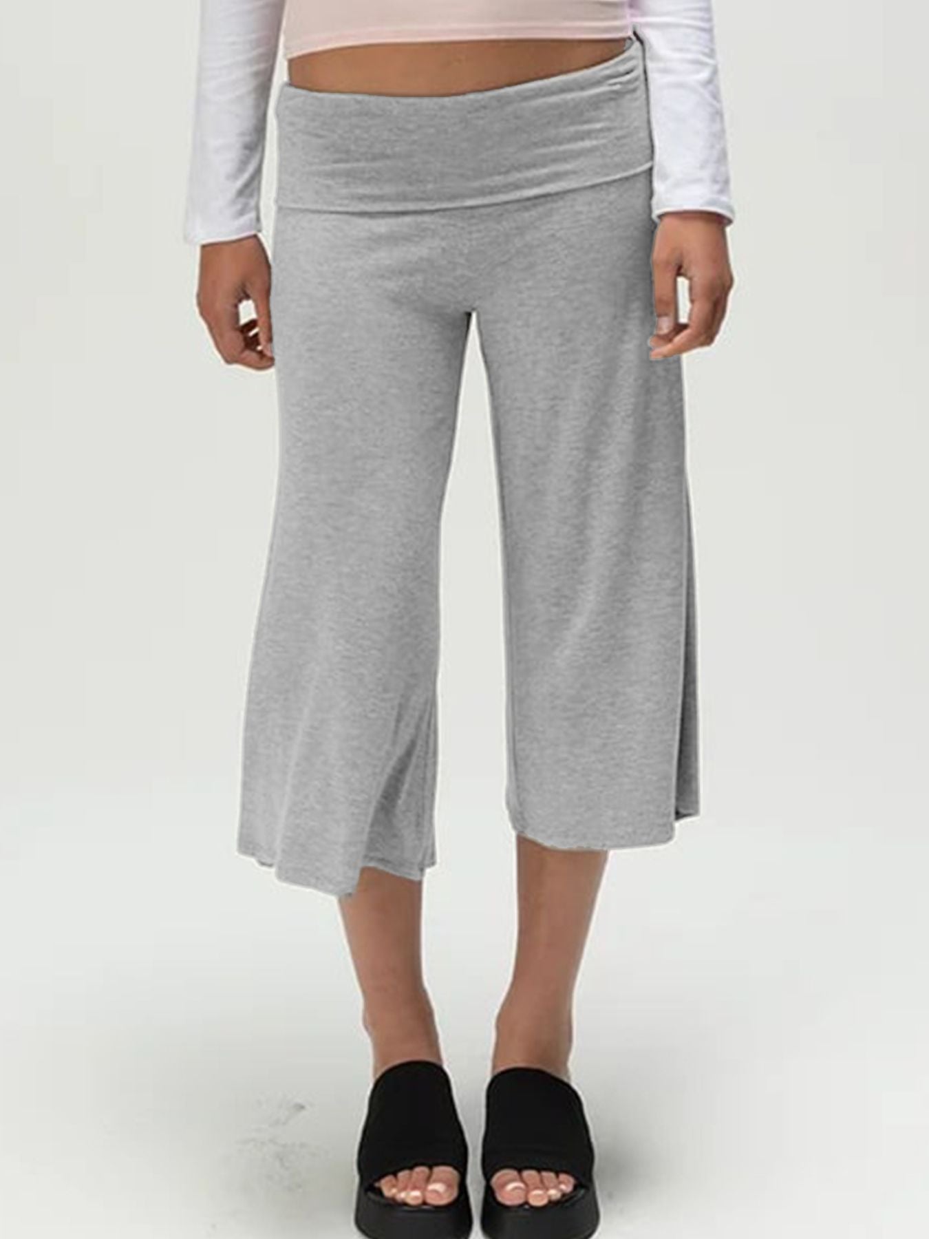 Wide Leg Capris - cas7m