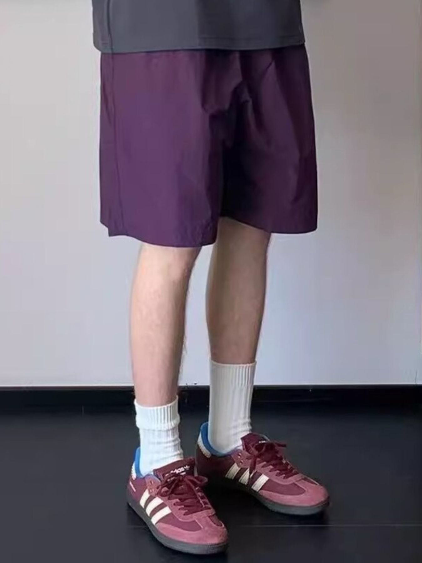 Men's Plus Size Casual Elastic Waist Lightweight Shorts - cas7m