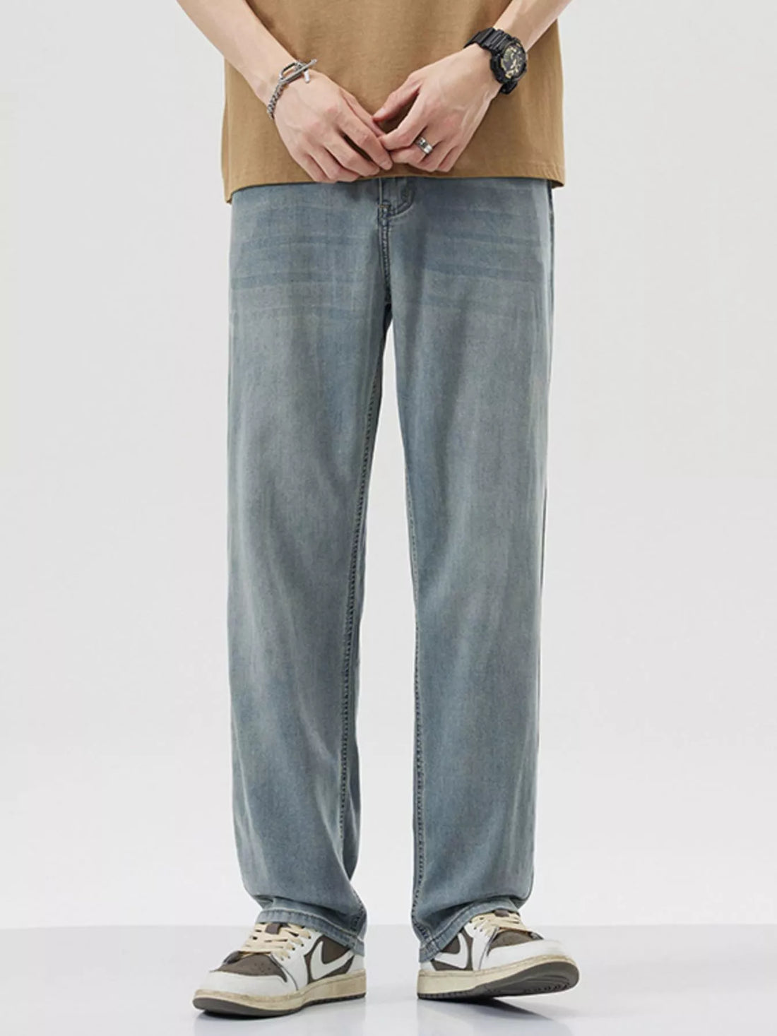 Men's Wide Leg Jeans - cas7m