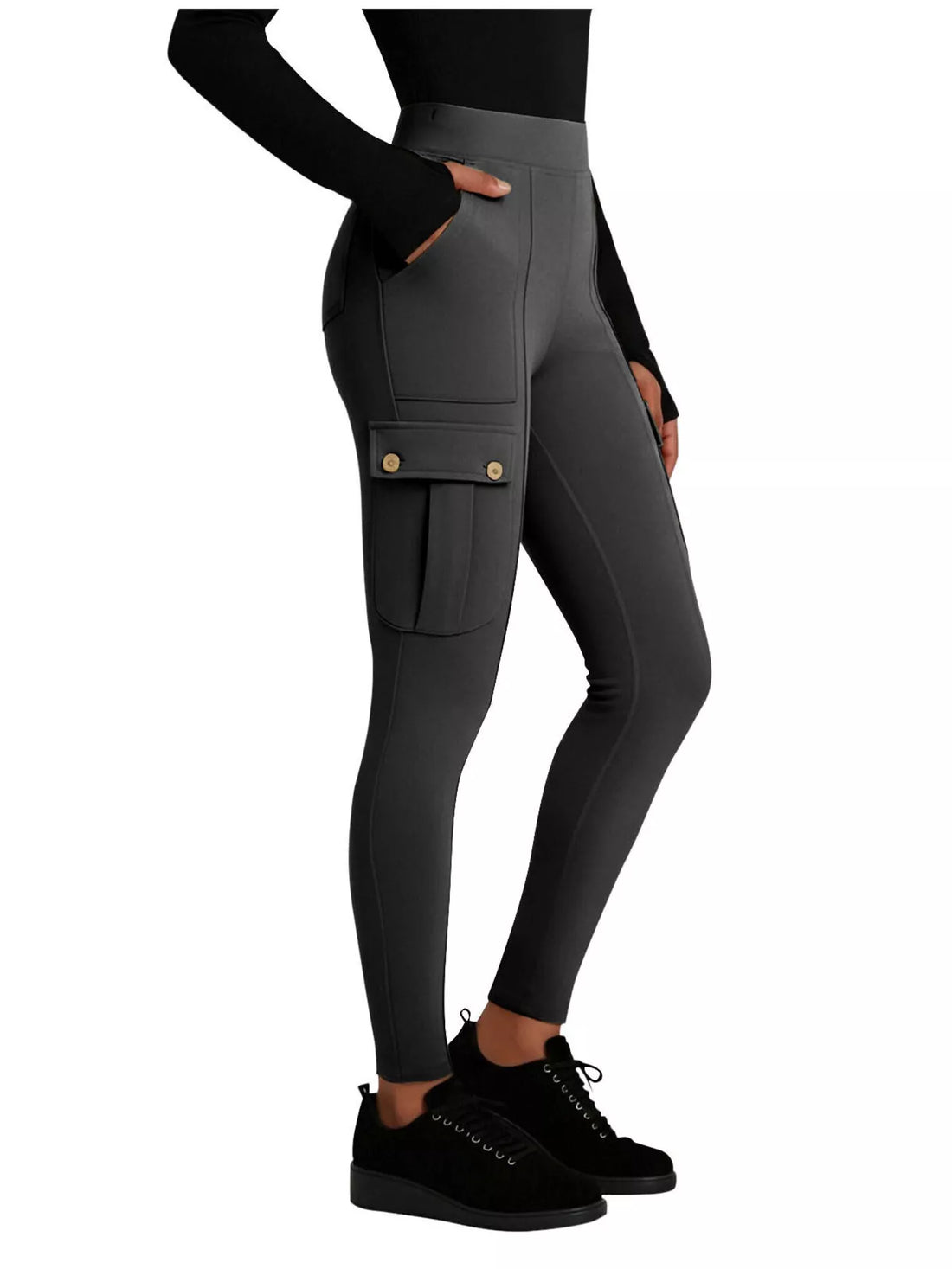 High Waist Active Pants - cas7m