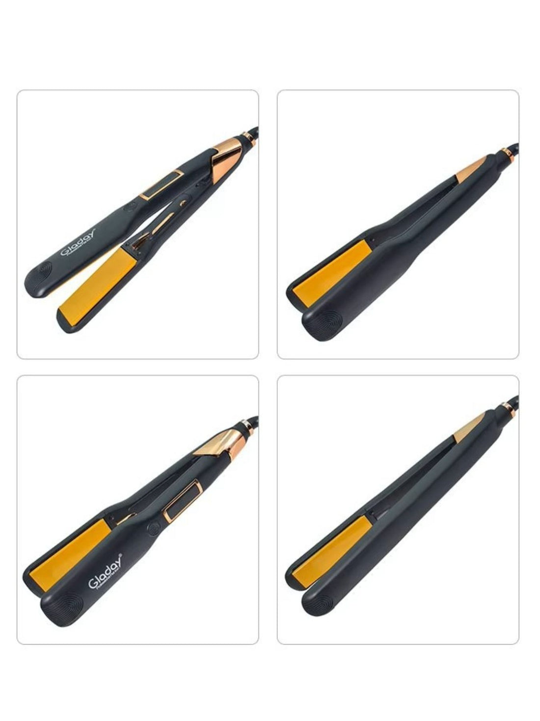 Salon-Quality Adjustable Temp Hair Straightener - Cordless & Durable - cas7m